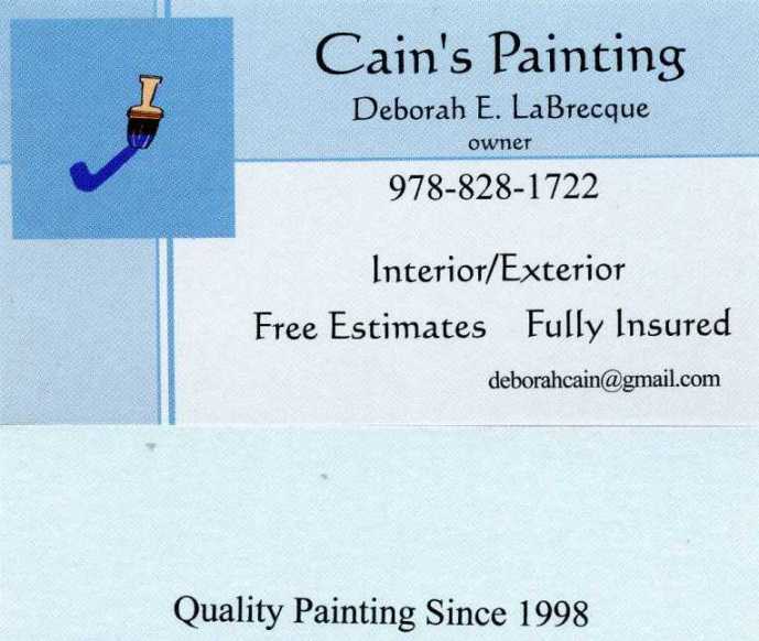 Cains Painting